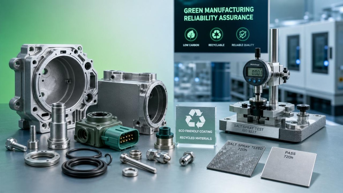 Greening Industrial Components Without Raising Failure Risk