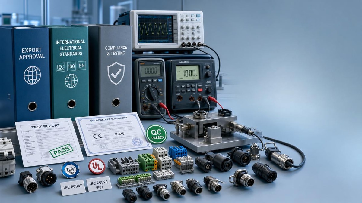 International electrical standards that affect export approval