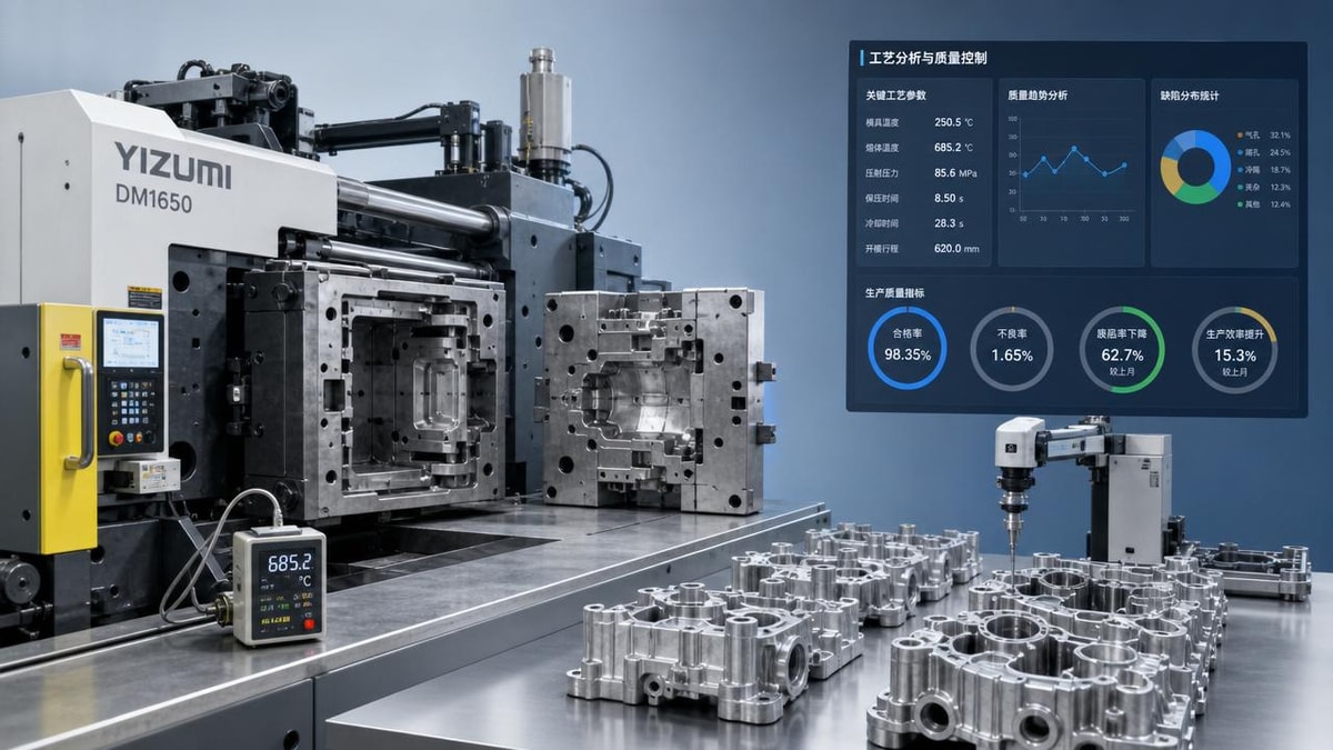 Die-Casting Process Technical Analysis and Scrap Reduction