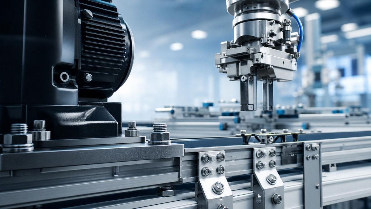 Fasteners for Industrial Automation Often Fail at Vibration Points