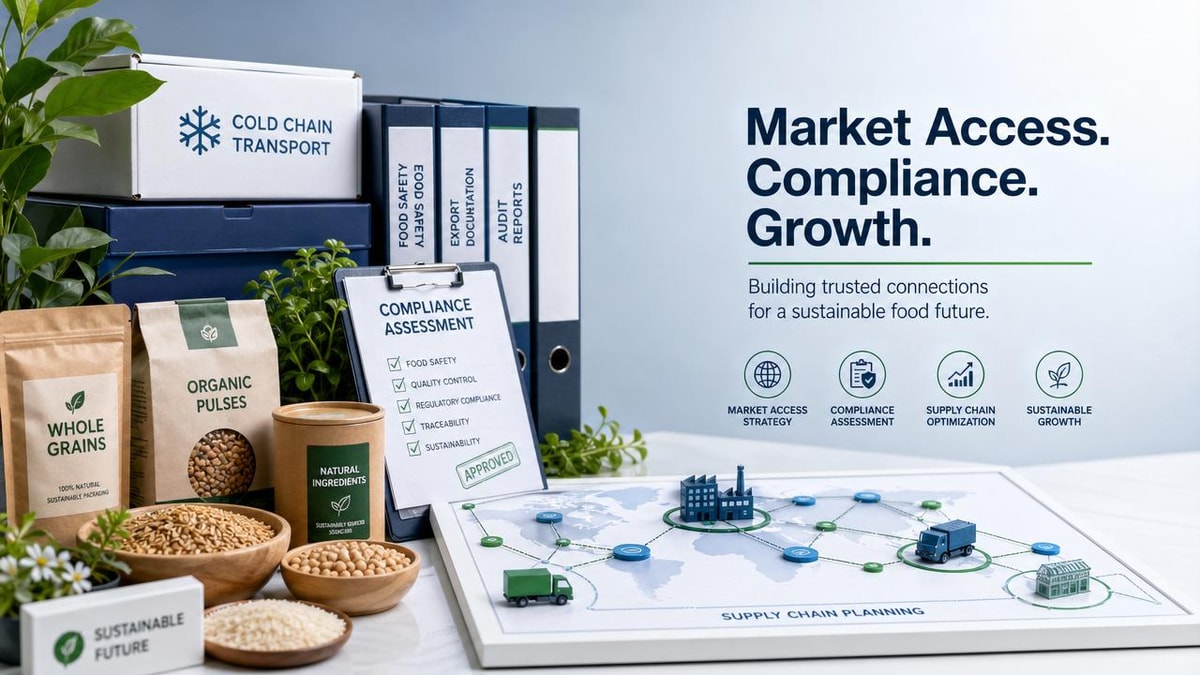 Market Entry Strategies Consulting for Sustainable Food Systems Expansion