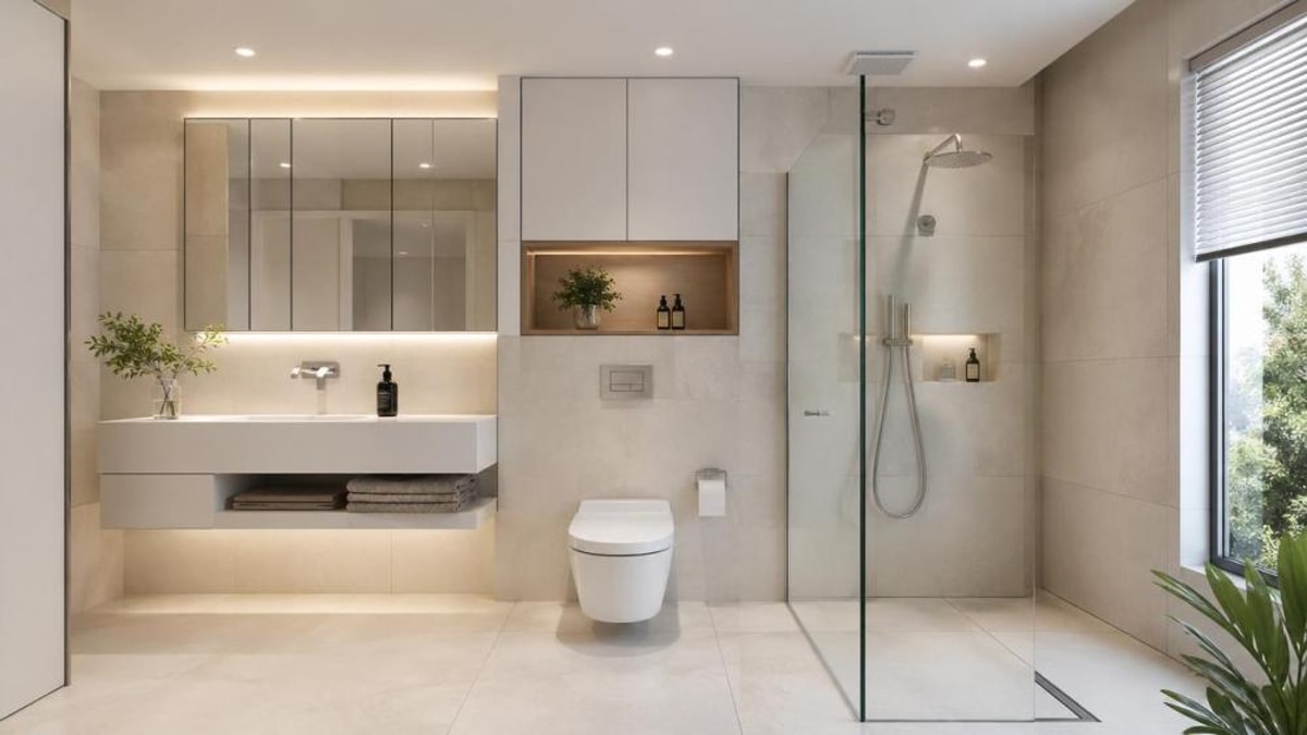 Residential Design Innovation Ideas for Better Small Bathroom Layouts