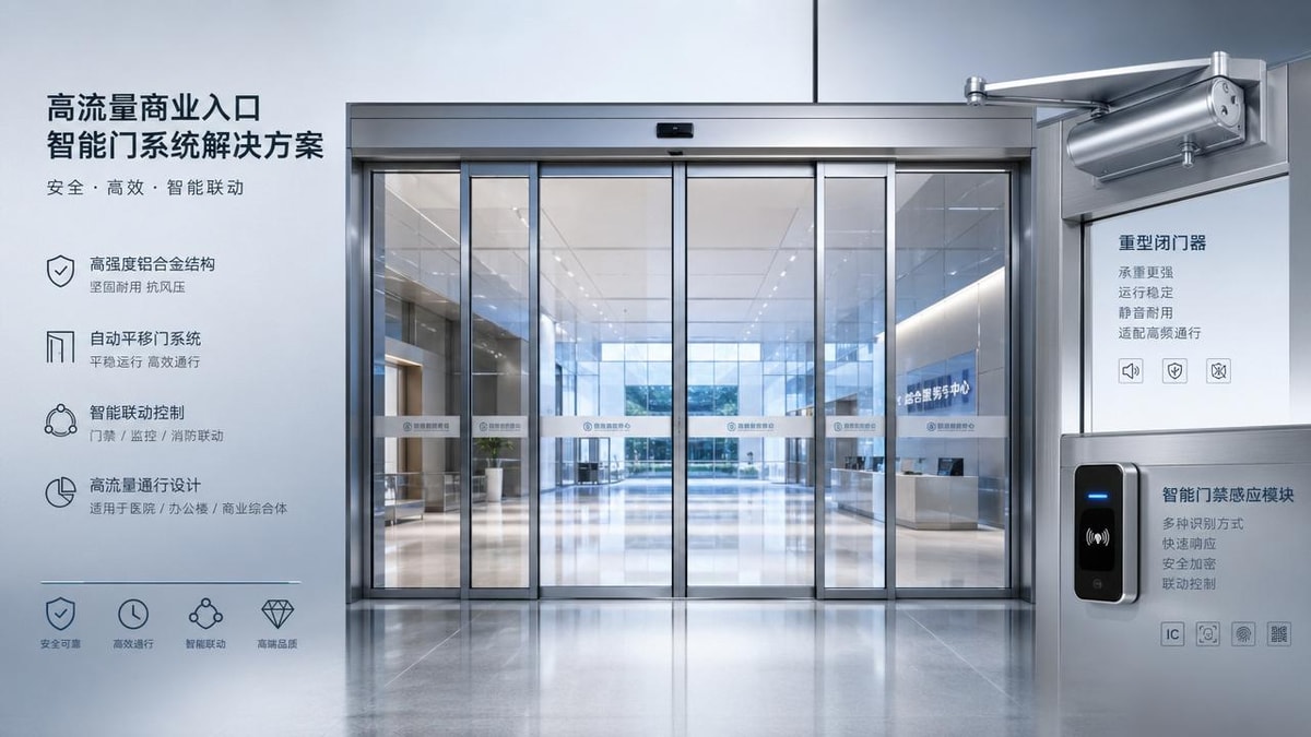 Commercial Space Intelligence Trends Reshaping High-Traffic Door Systems