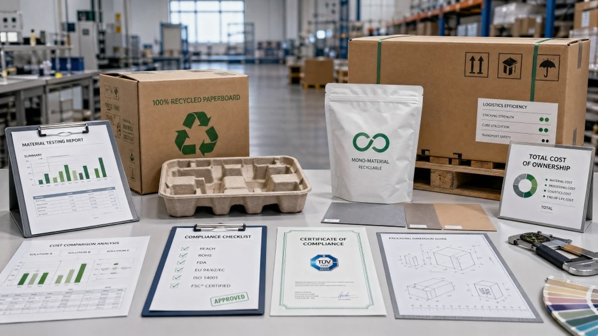 How to Compare Sustainable Packaging Suppliers Without Missing Hidden Costs