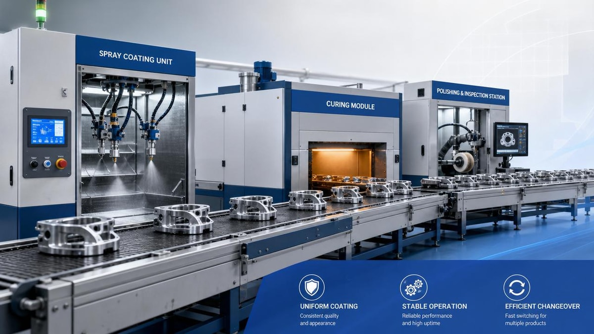 How to Compare Industrial Finishing Equipment for Consistent Output