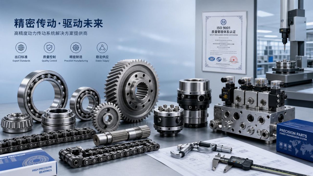 Power Transmission Systems for Precision Engineering: Key Export Standards to Know