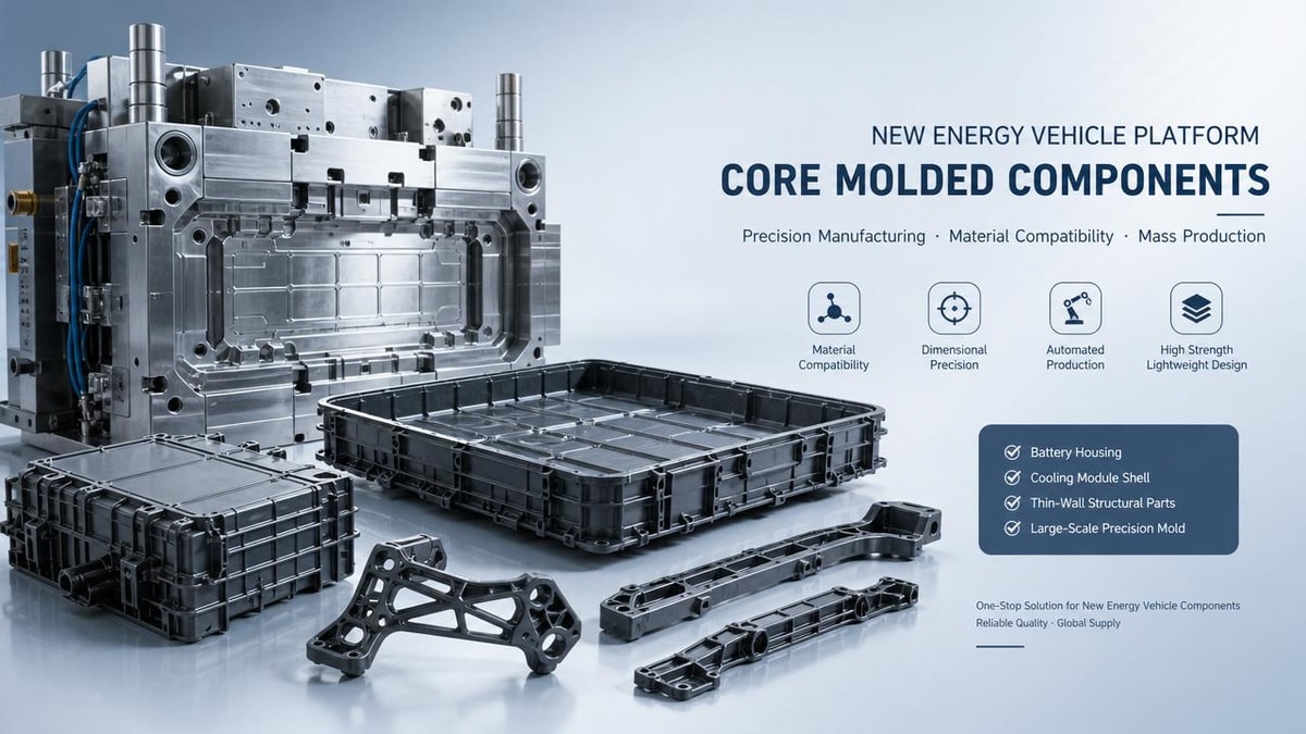 What automotive molding technology must solve for EV platforms