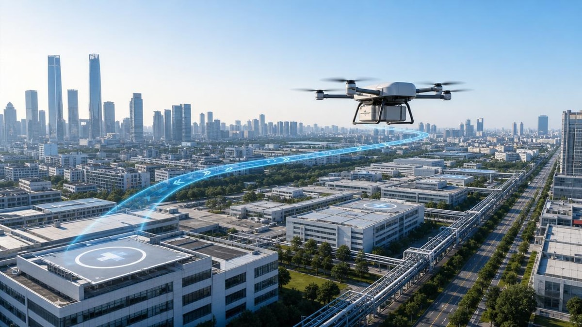Low altitude drone operation rules are changing city route planning