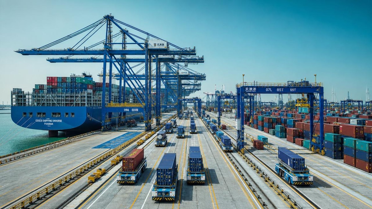 Smart Terminal Technology Trends Changing Port Operations