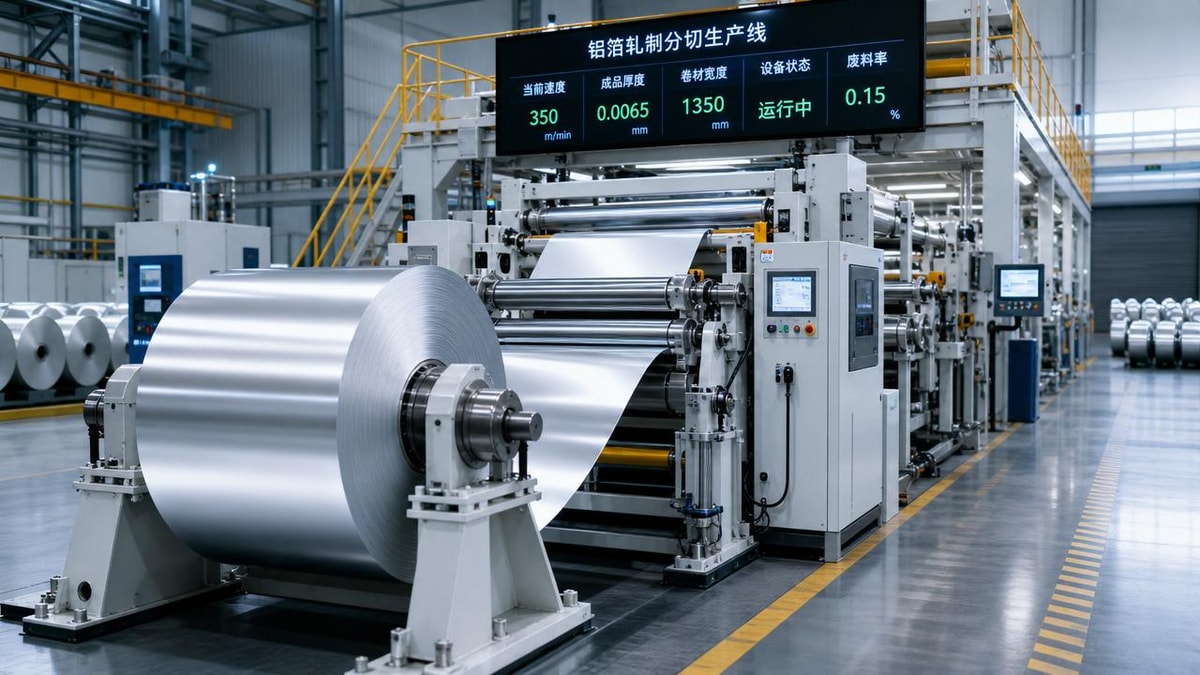 How Aluminum Foil Equipment Choices Affect Output and Scrap Rates