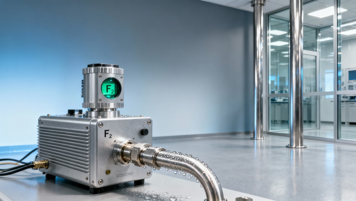 F2 concentration analyzer interference from ambient ozone — is your reading reliable?