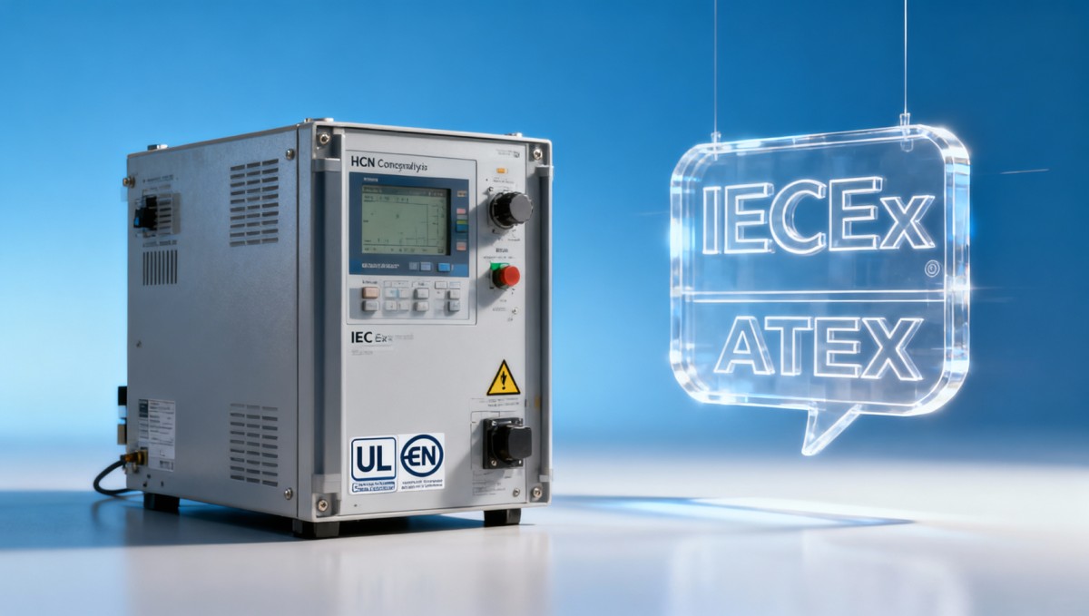 HCN Concentration Analyzer Certification Requirements by Region