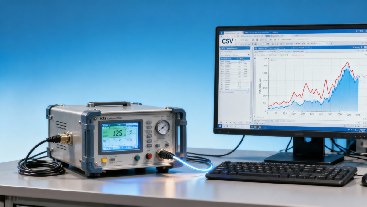 H2S Concentration Analyzer Data Export: Compatible Formats Explained