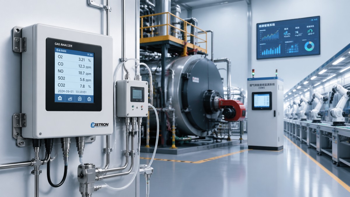 Efficient Gas Analyzer for Tight Budgets