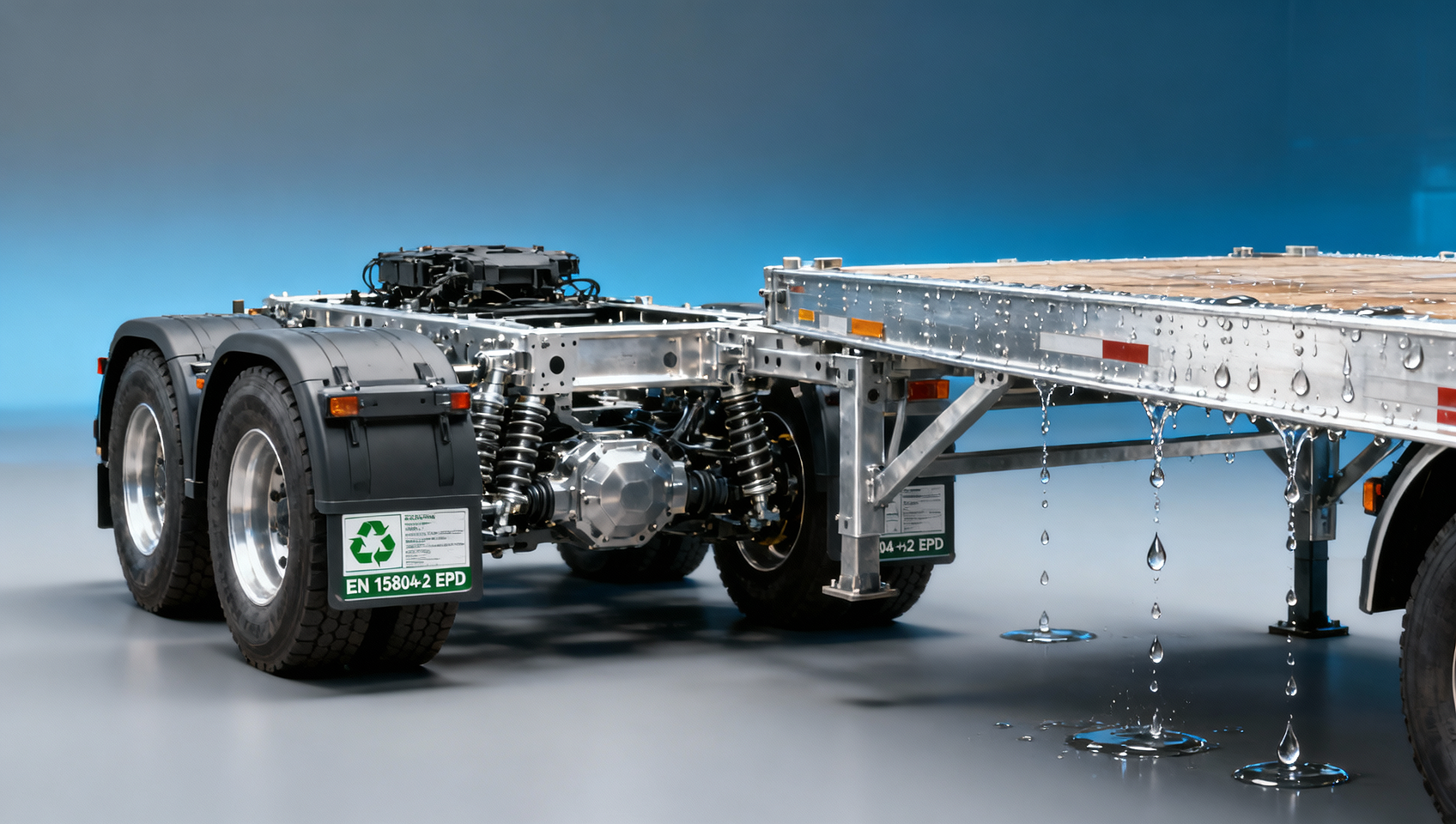 What percentage of new commercial vehicle parts orders in Germany now require EN 15038-compliant eco-material declarations?