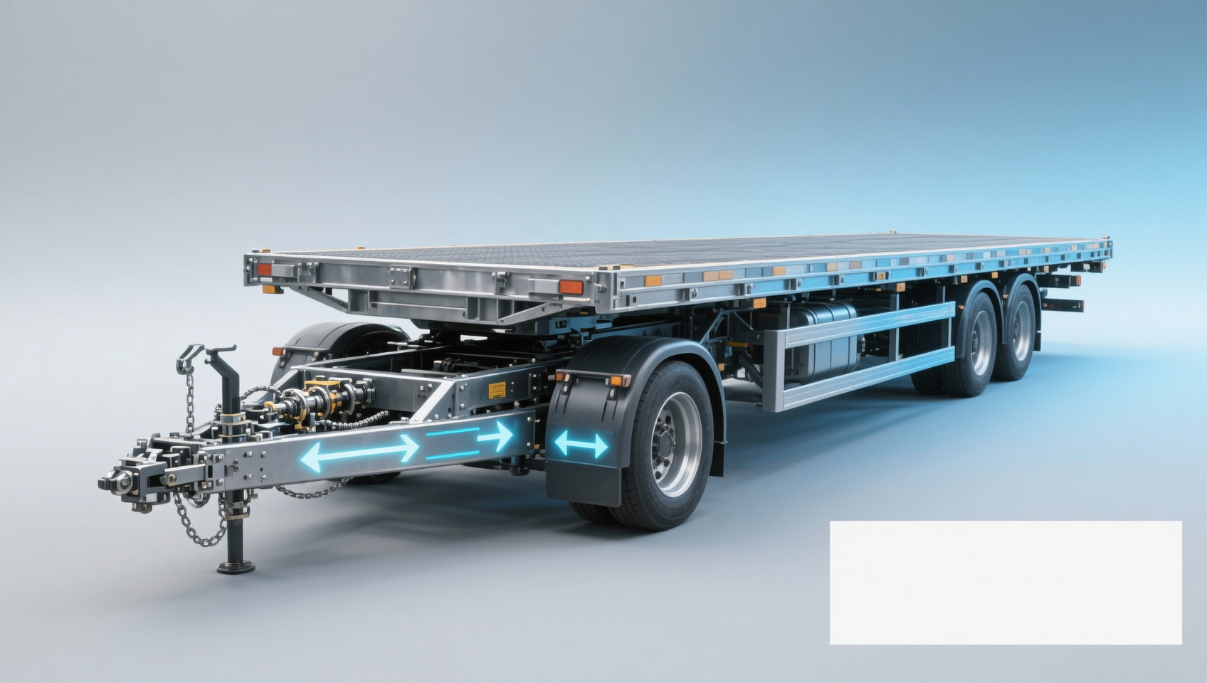 Which flatbed trailer supplier passed SAE J2726 testing for dynamic load distribution across 10,000+ km freight routes?