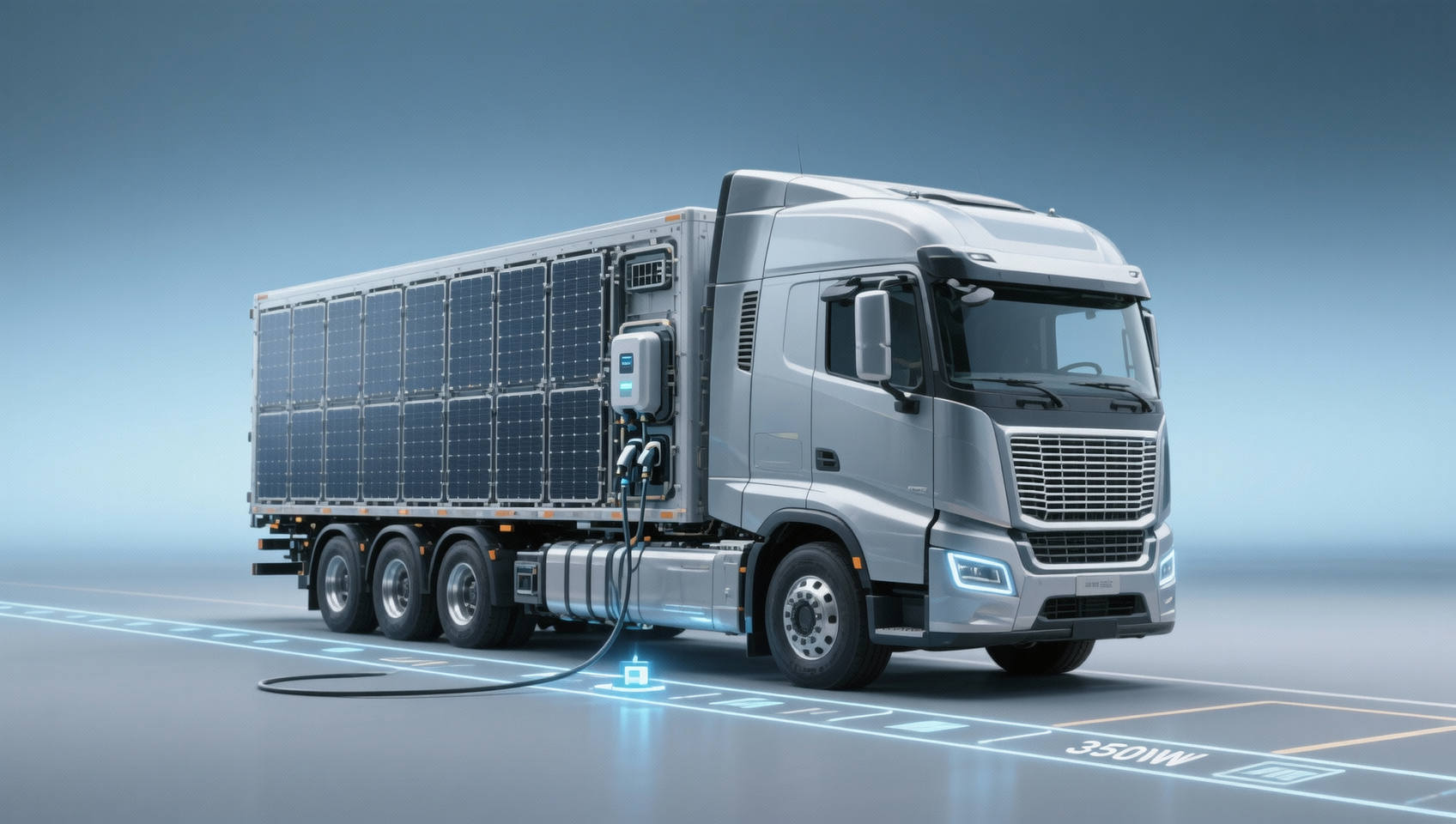 How commercial truck manufacturers with electric models balance battery range, payload, and charging infrastructure in Europe