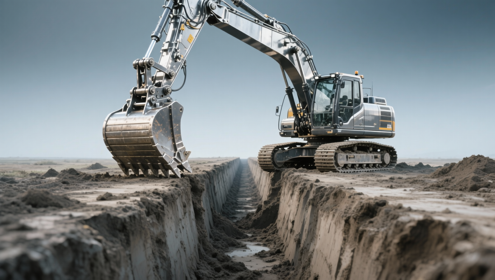 What excavation productivity gains can be expected when using pipeline-specific excavators versus general-purpose models?