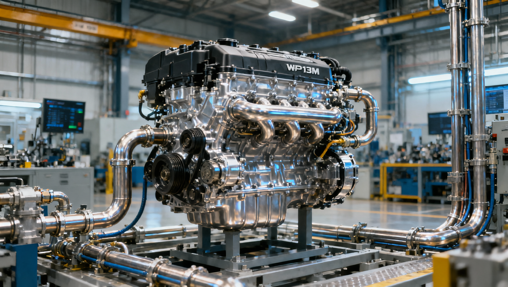 Weichai Power Launches World's First 550HP Methanol-Diesel Dual-Fuel Heavy-Duty Engine with 43.2% Thermal Efficiency