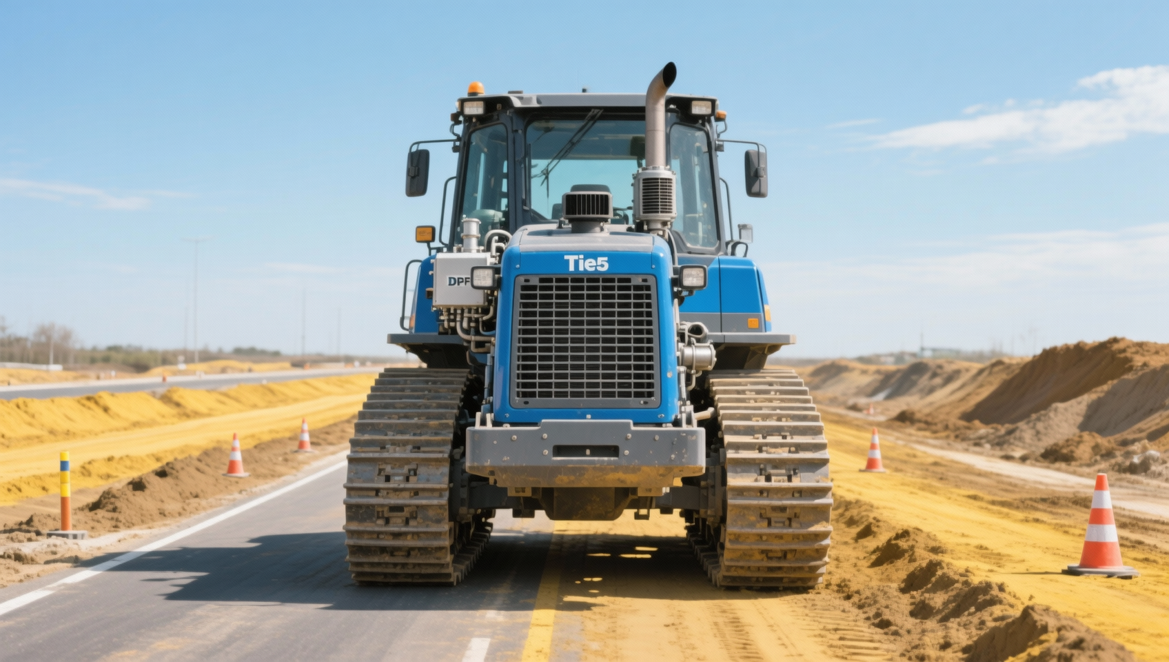 Bulldozers for road construction — Do Tier 5 engines deliver real fuel savings on long hauls?