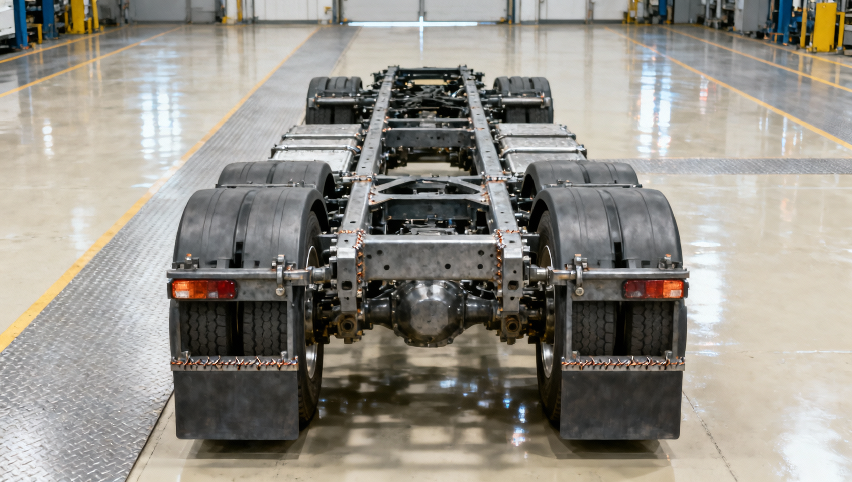 Truck chassis for heavy haulage: How axle alignment tolerance affects tire wear beyond 100,000 km