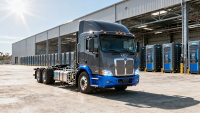 Commercial trucks manufacturer with electric models: Which ones offer battery-swapping compatibility?
