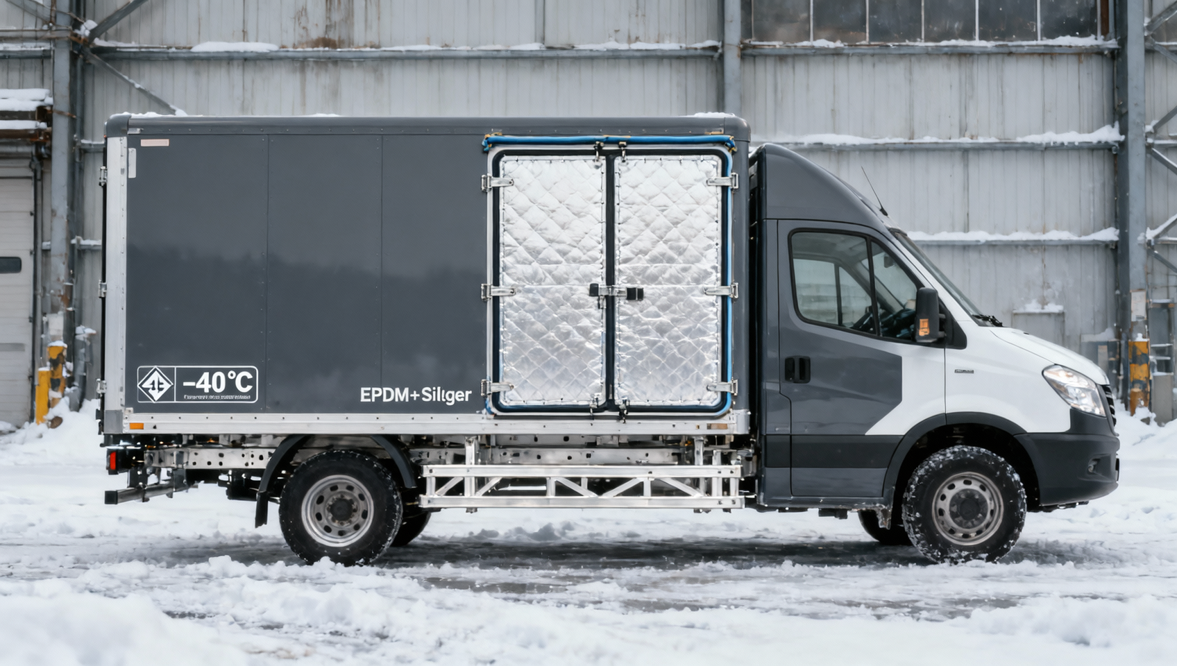 Light commercial vehicle for cold storage transport: Why standard insulation fails below –25°C