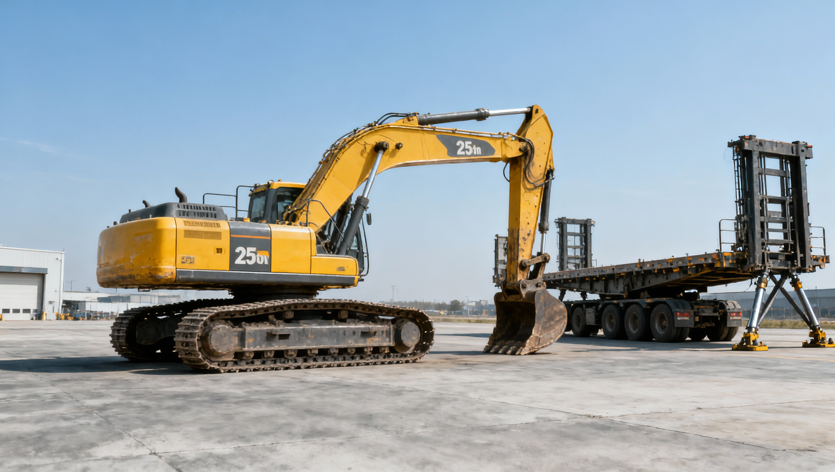 Excavator for construction: How machine weight class affects site access and permit requirements