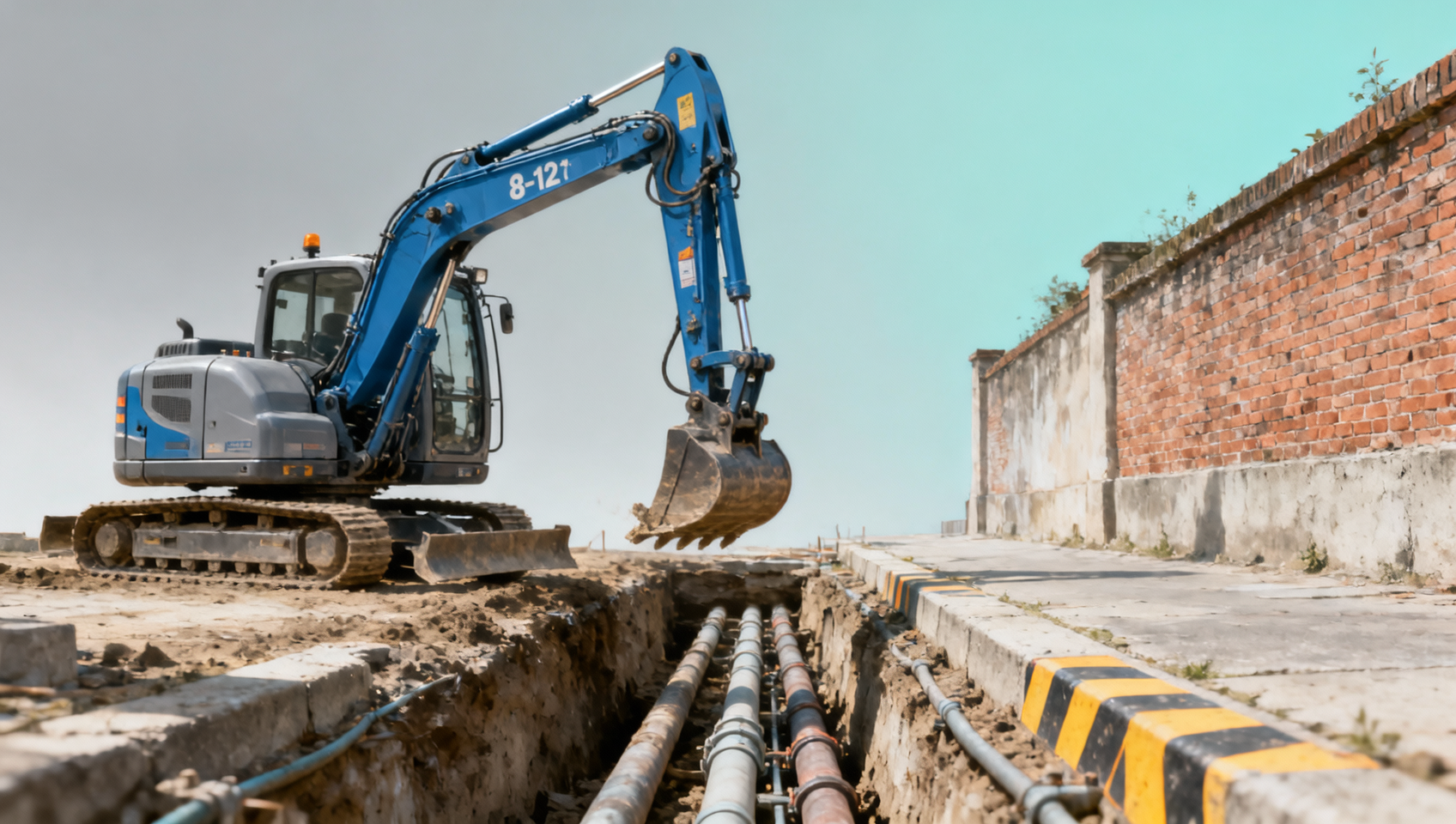 Excavator for pipeline installation: Why swing speed beats boom reach in urban corridor work