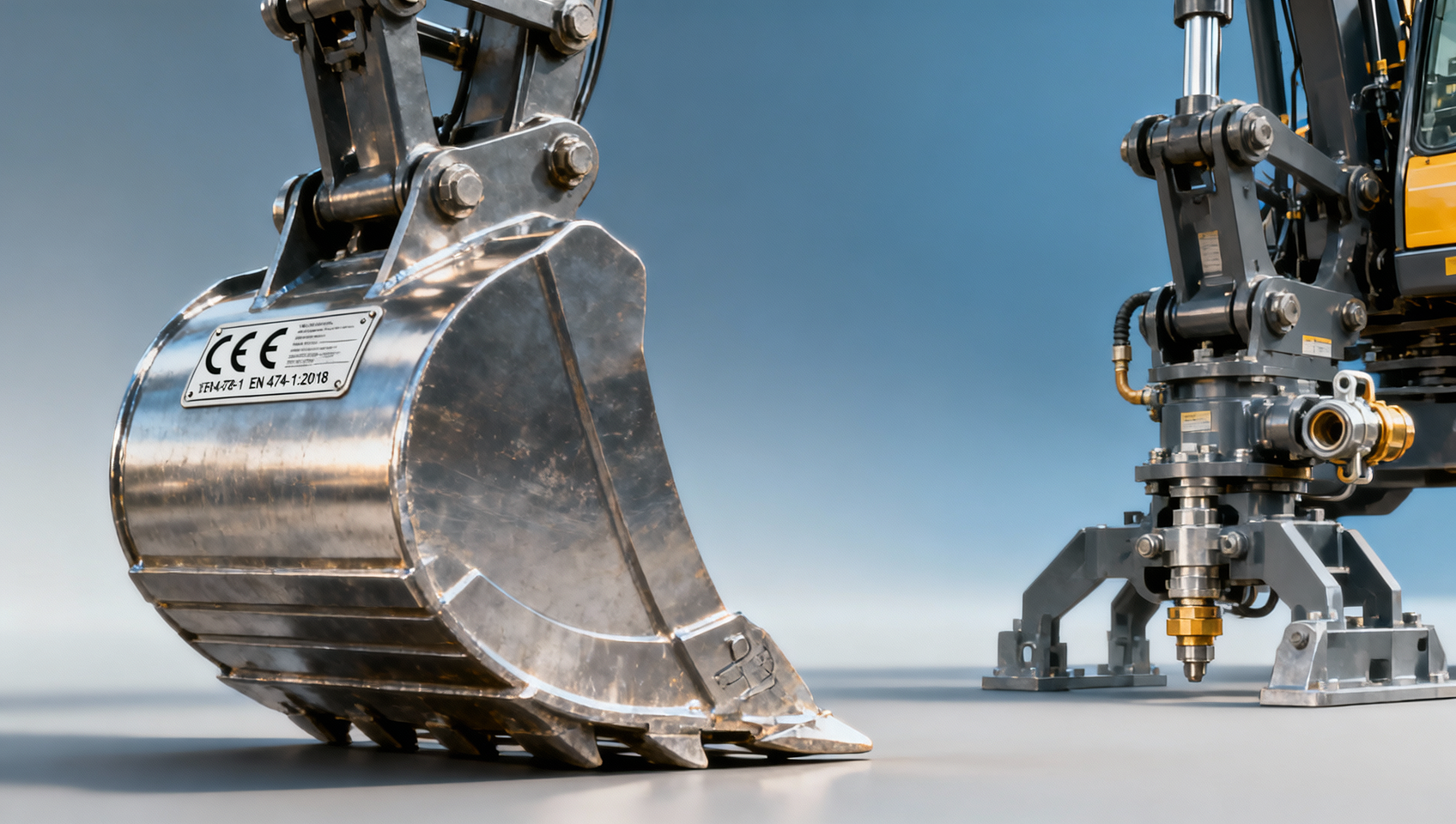 How CE certification affects excavator parts compatibility in EU infrastructure projects