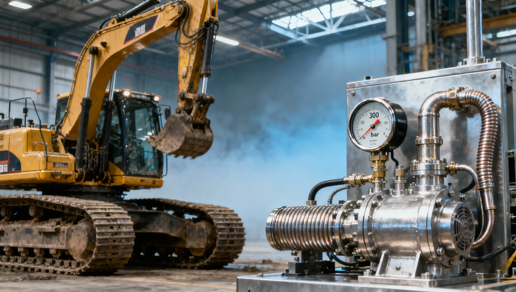 Excavator manufacturer in USA: Which ones maintain in-house hydraulic pump testing—and why it matters for uptime