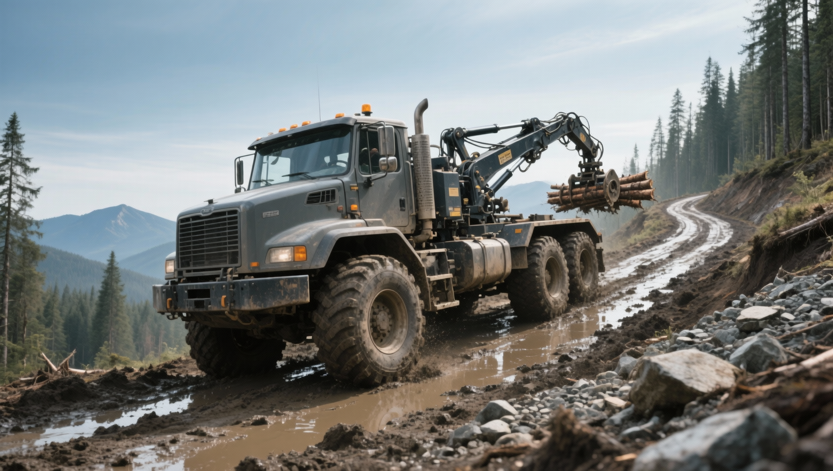 Is your logging truck cost estimate missing off-road durability testing fees?