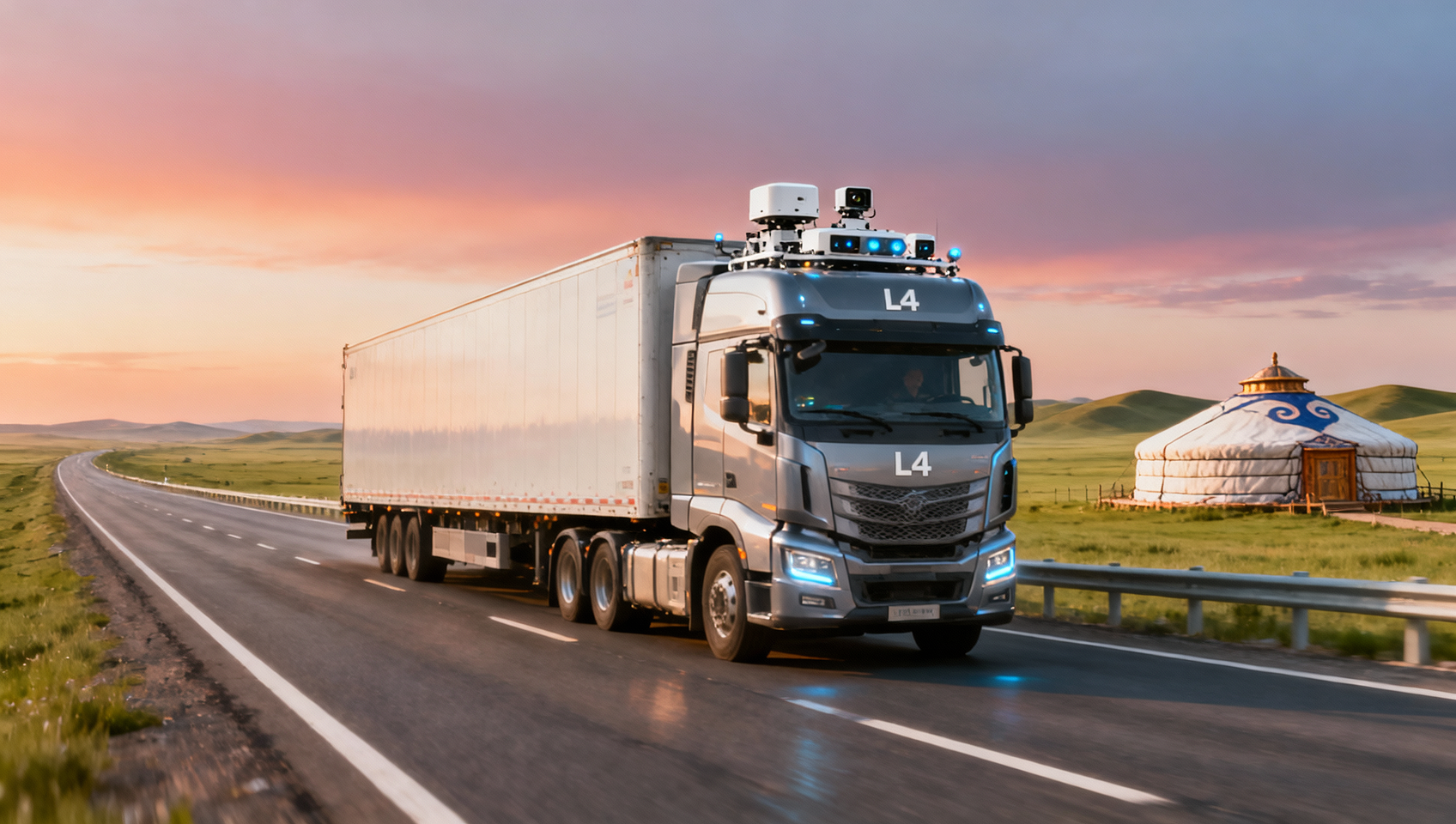 Inner Mongolia Free Trade Zone Launches Cross-Border Autonomous Truck Pilot