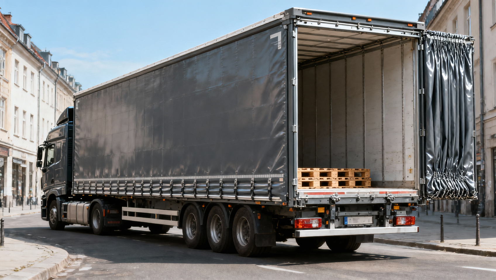 Why curtain side trailers outperform flatbeds in multi-stop urban freight — real-world data from Berlin