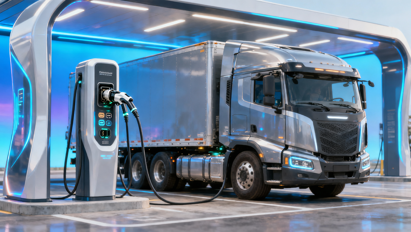 Shandong Launches High-Power Charging Stations for Electric Trucks