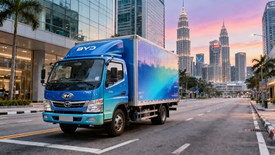 BYD Dominates Singapore's Electric Truck Market, T5D Model Boosts Green Urban Logistics