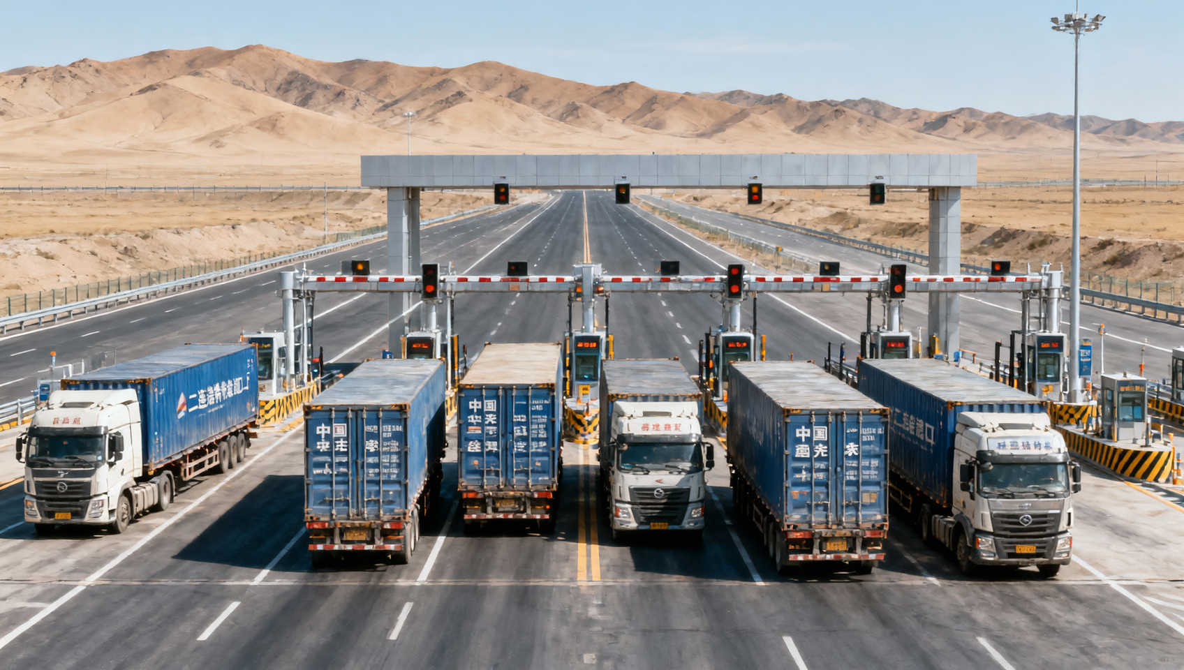 Erlianhot Highway Port Starts 24-Hour Freight Clearance for Mongolia