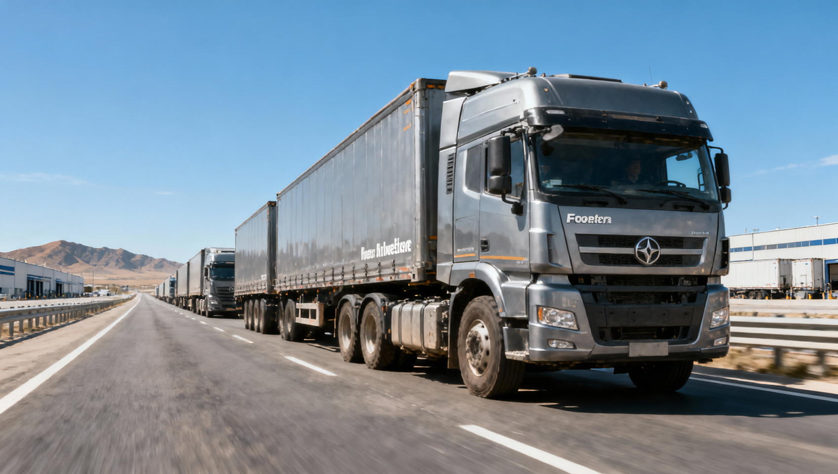 2025 China Freight Volume Hits 587B Tonnes, Boosting Heavy-Duty Truck Exports