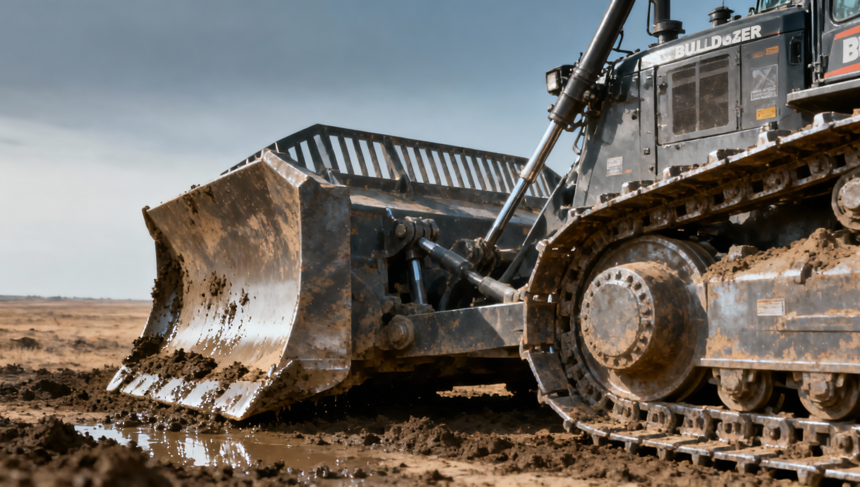BULLDOZER for land clearing: When undercarriage wear outpaces engine life