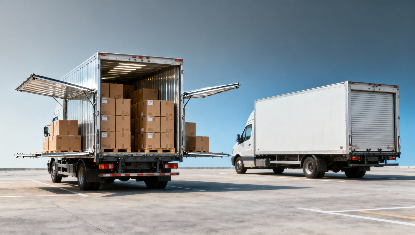 Truck van or wing van truck? Key payload and loading speed differences