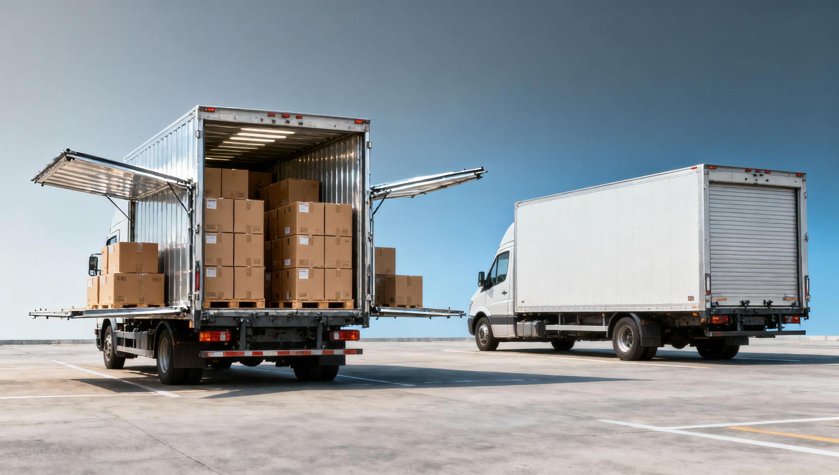 Truck van or wing van truck? Key payload and loading speed differences