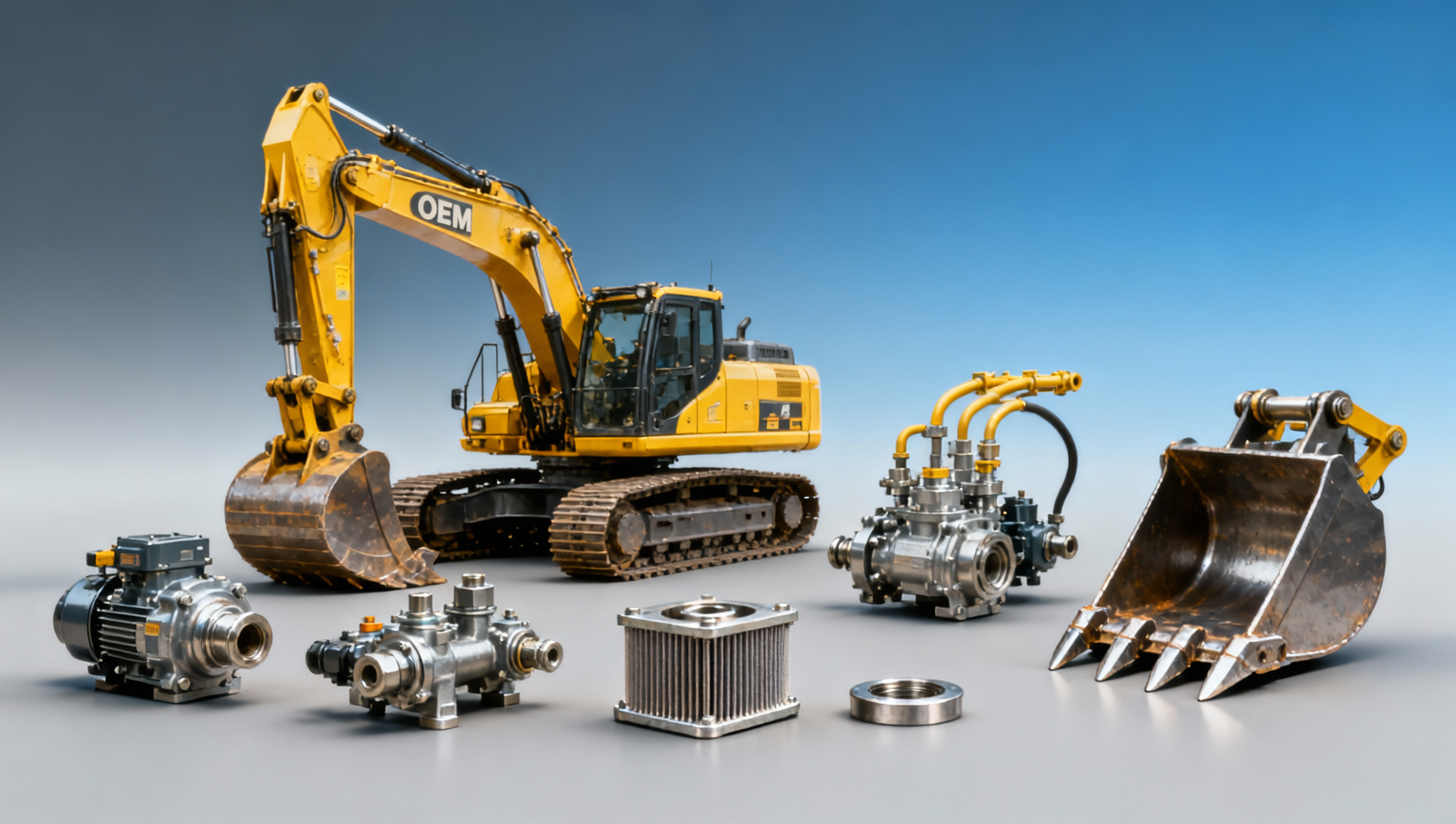 Excavator Parts: OEM or Aftermarket?