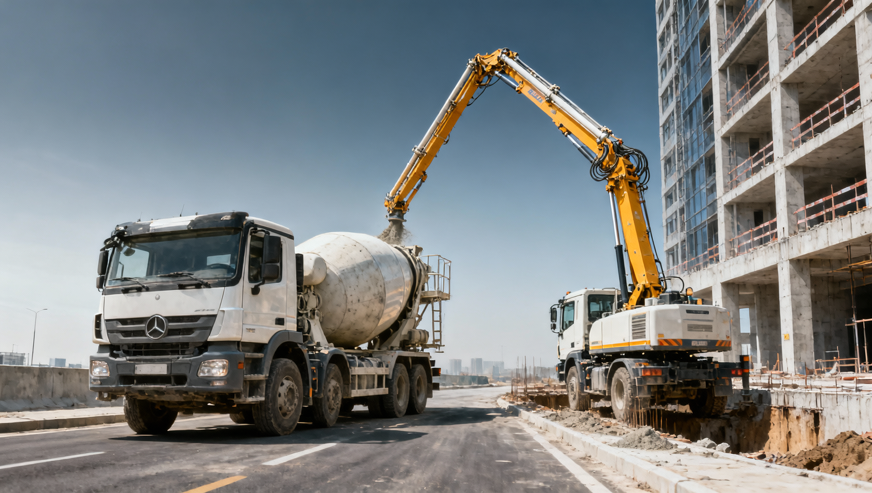 Truck Concrete Mixers or Pumps Which Fits Urban Projects Better?