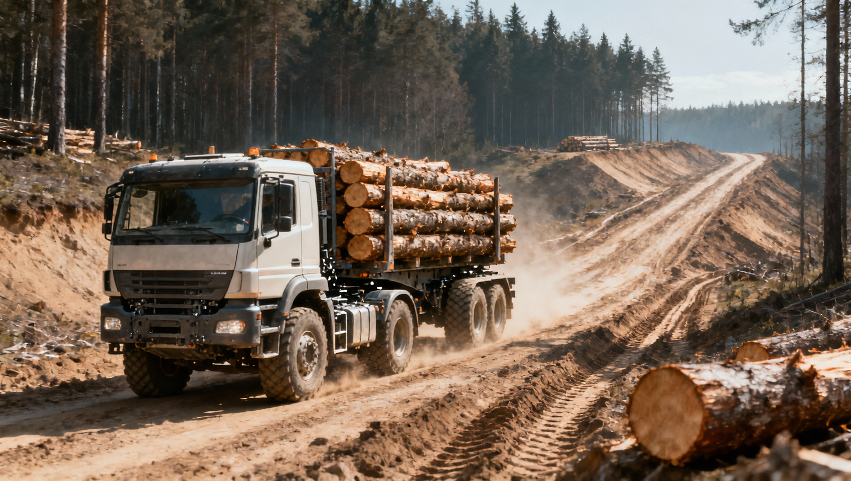 What Slows Truck Logging Operations Even When Routes Look Open?