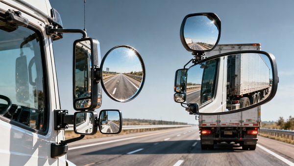 Truck Mirror Upgrades That Improve Safety on Long Routes