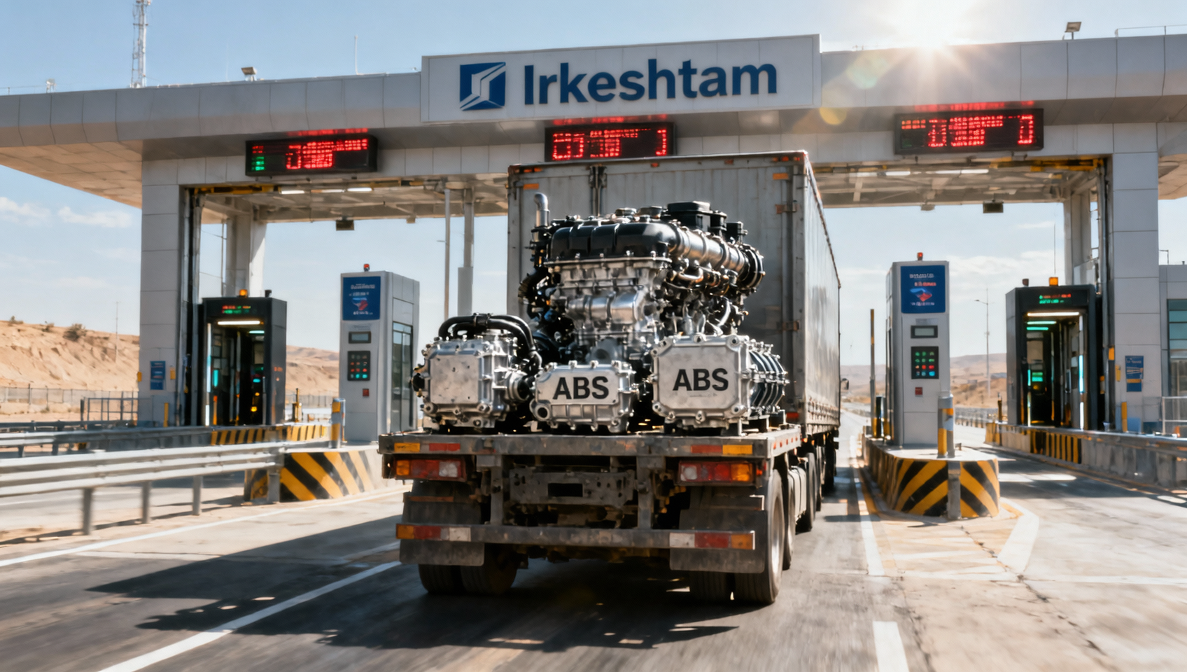 Irkeshtam Port Launches 24/7 Freight Clearance for China-Kyrgyzstan Truck Parts Trade