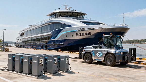 Changjiang 'Xing·Lan Yue' Smart Cruise Arrives — Boosts Export Demand for Inland Intelligent Logistics Equipment