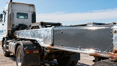 Truck steel corrosion in coastal regions: zinc-alloy coatings vs. epoxy primers