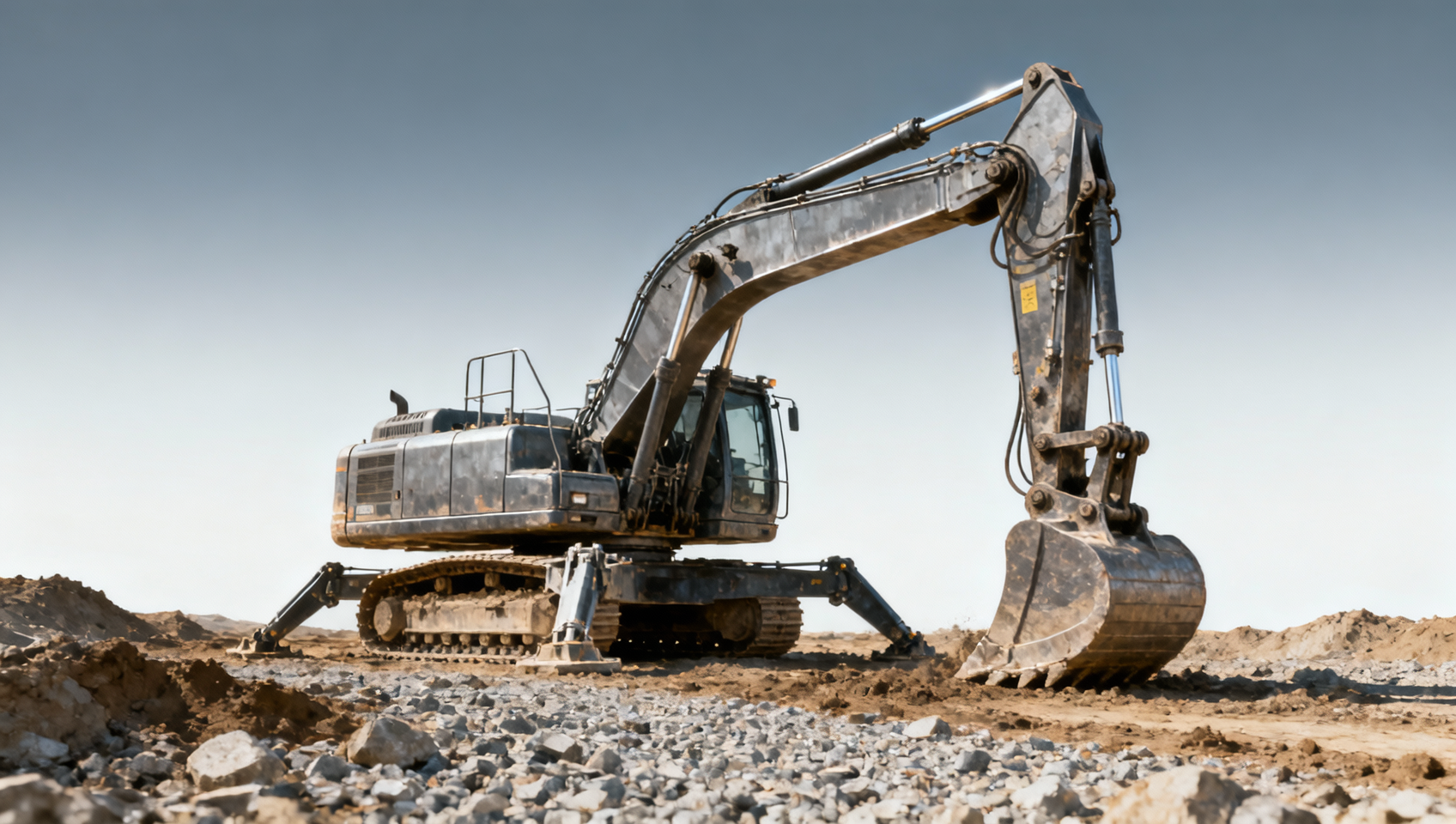 What Affects Truck Excavator Stability on Uneven Ground?
