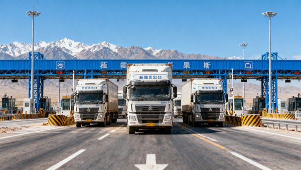 Xinjiang’s Q1 Int’l Road Freight Up 29.7%; Heavy-Duty Truck Export Capacity Surges